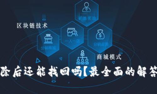 tpWallet删除后还能找回吗?最全面的解答与解决方案