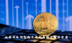 比特币冷钱包打不开的原因及解决方案